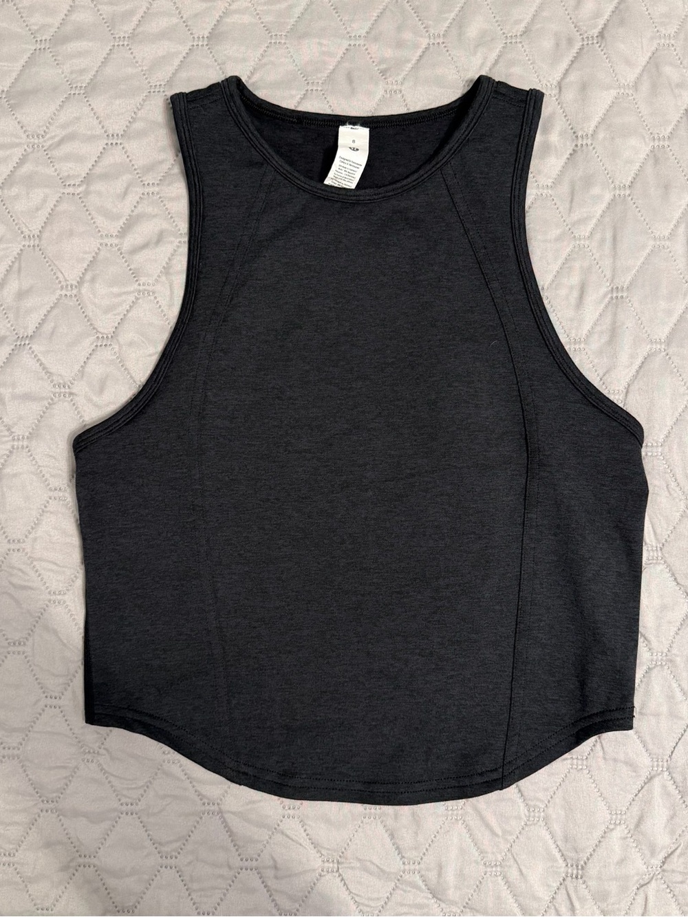 lululemon athletica Black High-Neck Racerback Tank